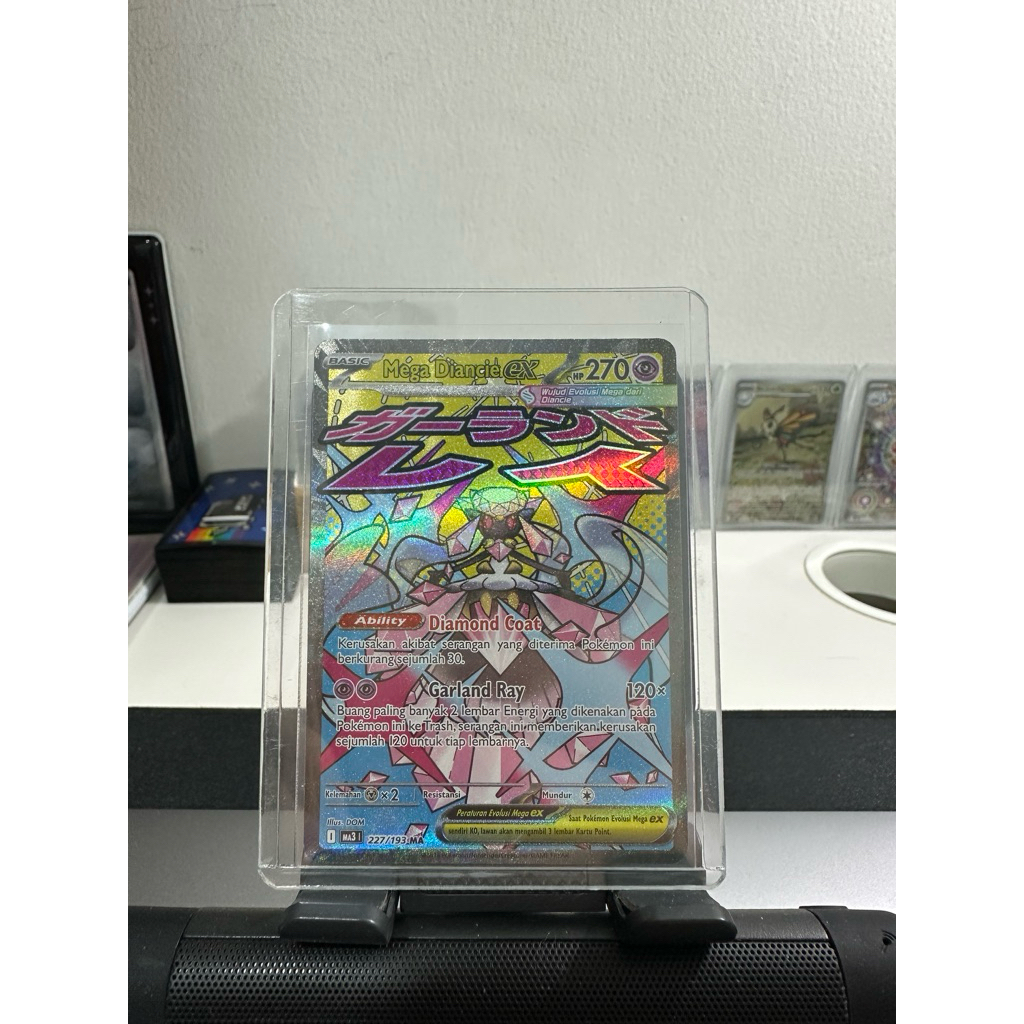 Mega Diancie EX MA Pokemon Card