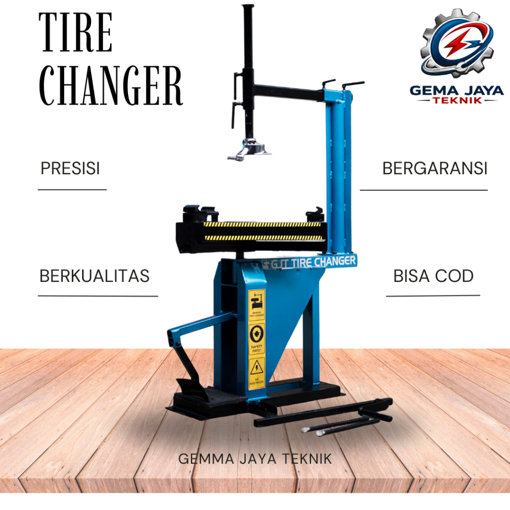 Penjepit Alat Buka Ban Tyre Changer Clamp Segitiga Tire Changer manual