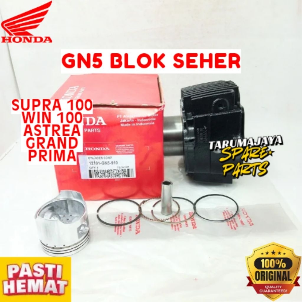 BLOK SEHER ORIGINAL HONDA KODE GN5, BLOK SEHER SUPRA 100, BLOK SEHER WIN 100, BLOK SEHER ASTREA BLOK