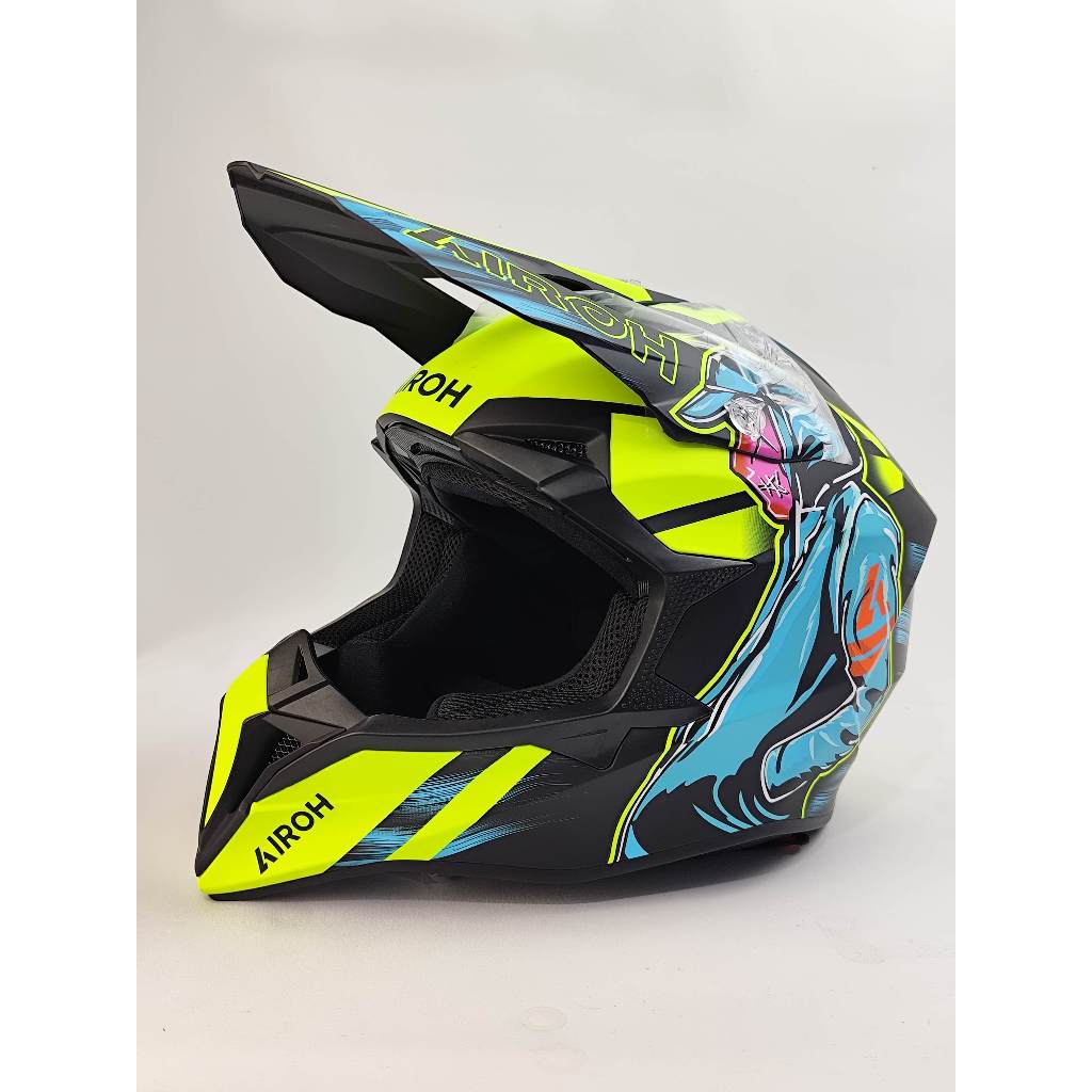 Airoh Wraap Cyber helmet Helm Airoh Wrapp Original Helm Trail Trabas Enduro Motocross