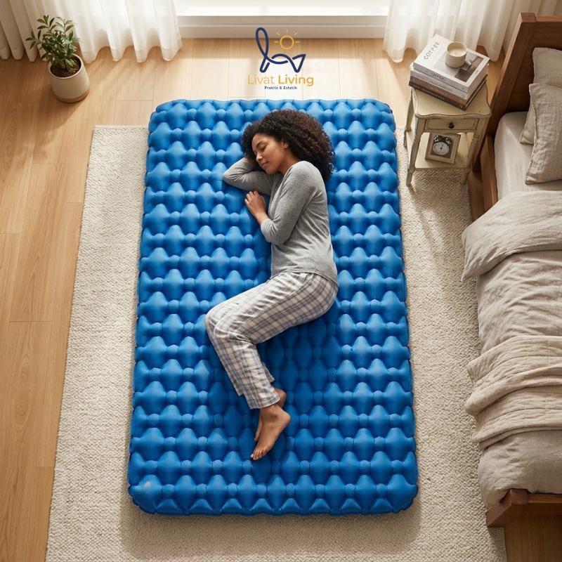 Livat Living Naturehike FC-11 Mattress Inflat Double Kasur Angin 2 Orang Alas Tidur Tamu Keluarga Ka