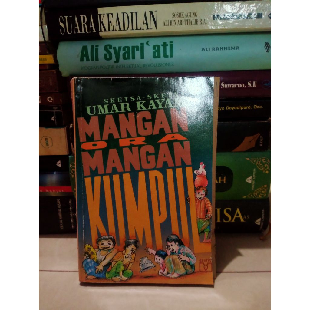 Sketsa sketsa Umar Kayam Mangan Ora Mangan Kumpul