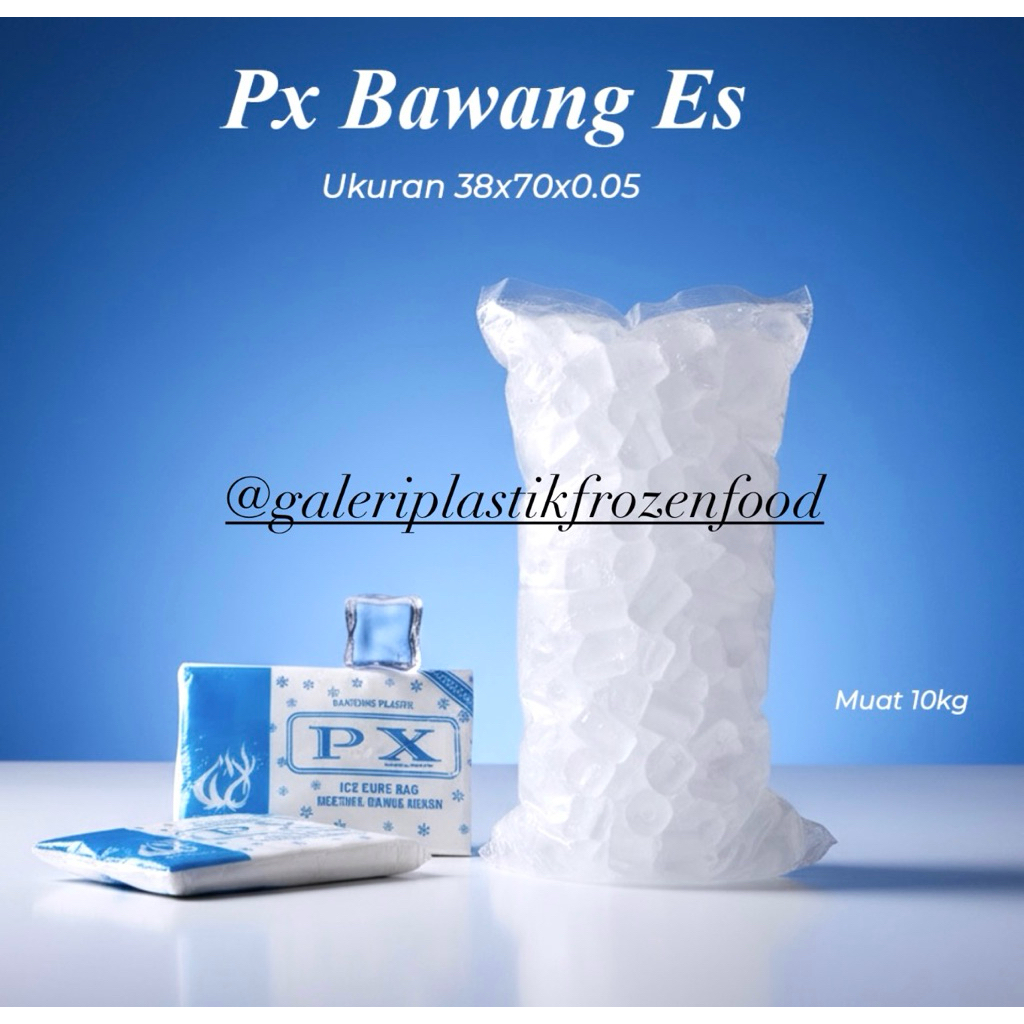 Plastik Es Kristal 10kg Merk Bawang Tebal ~ GALERI PLASTIK DAN FROZEN FO