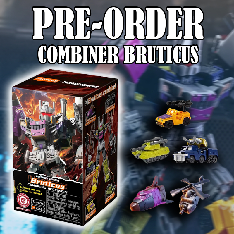 Transformer Bruticus Combiner Part and Vehicle Vortex Blast