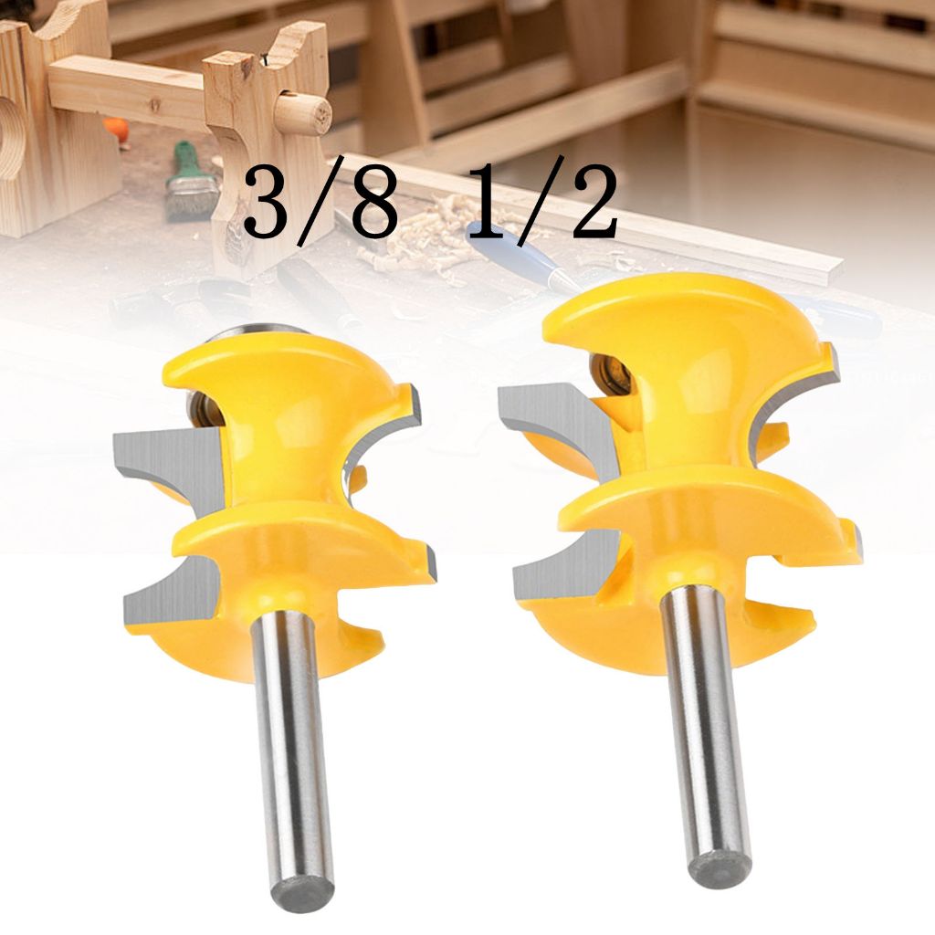 Mata Profil Router Molding Bullnose Setengah Lingkaran shank 3/8