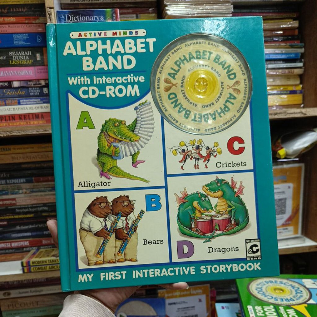 Buku Anak ACTIVE MINDS ALPHABET BAND