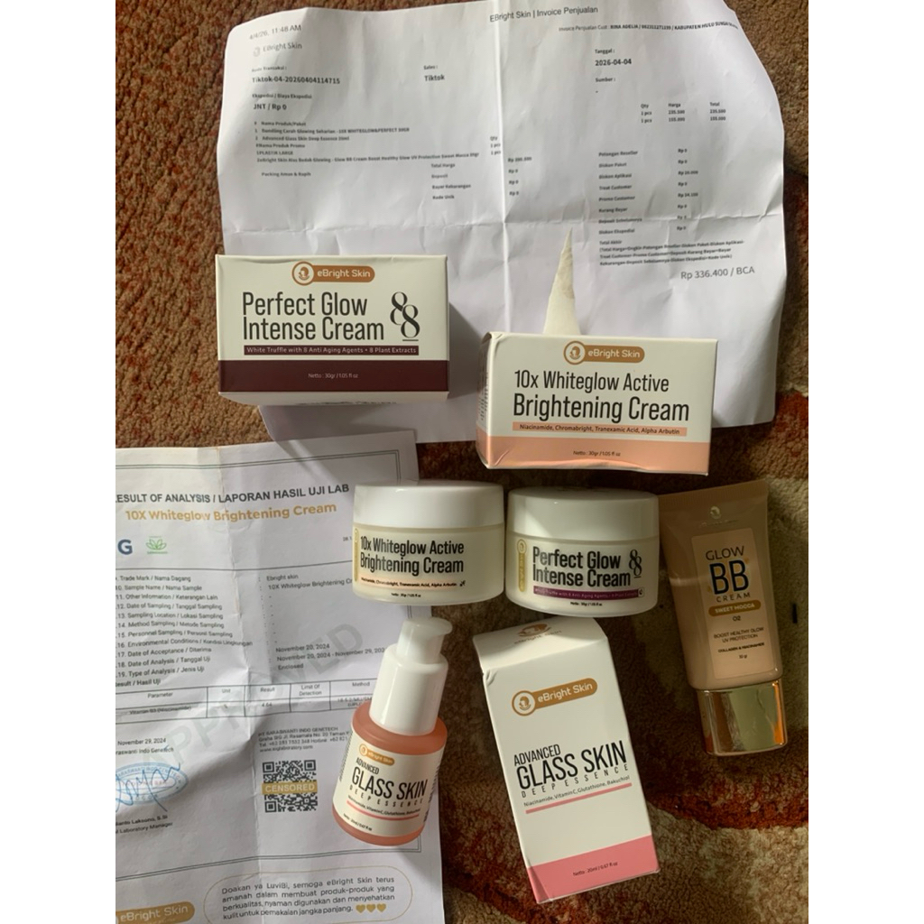 PL ebright skin All produk