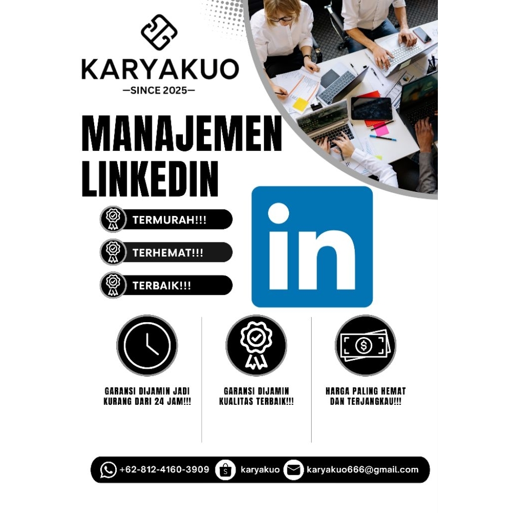 JASA MANAJEMEN LINKEDIN TERMURAH