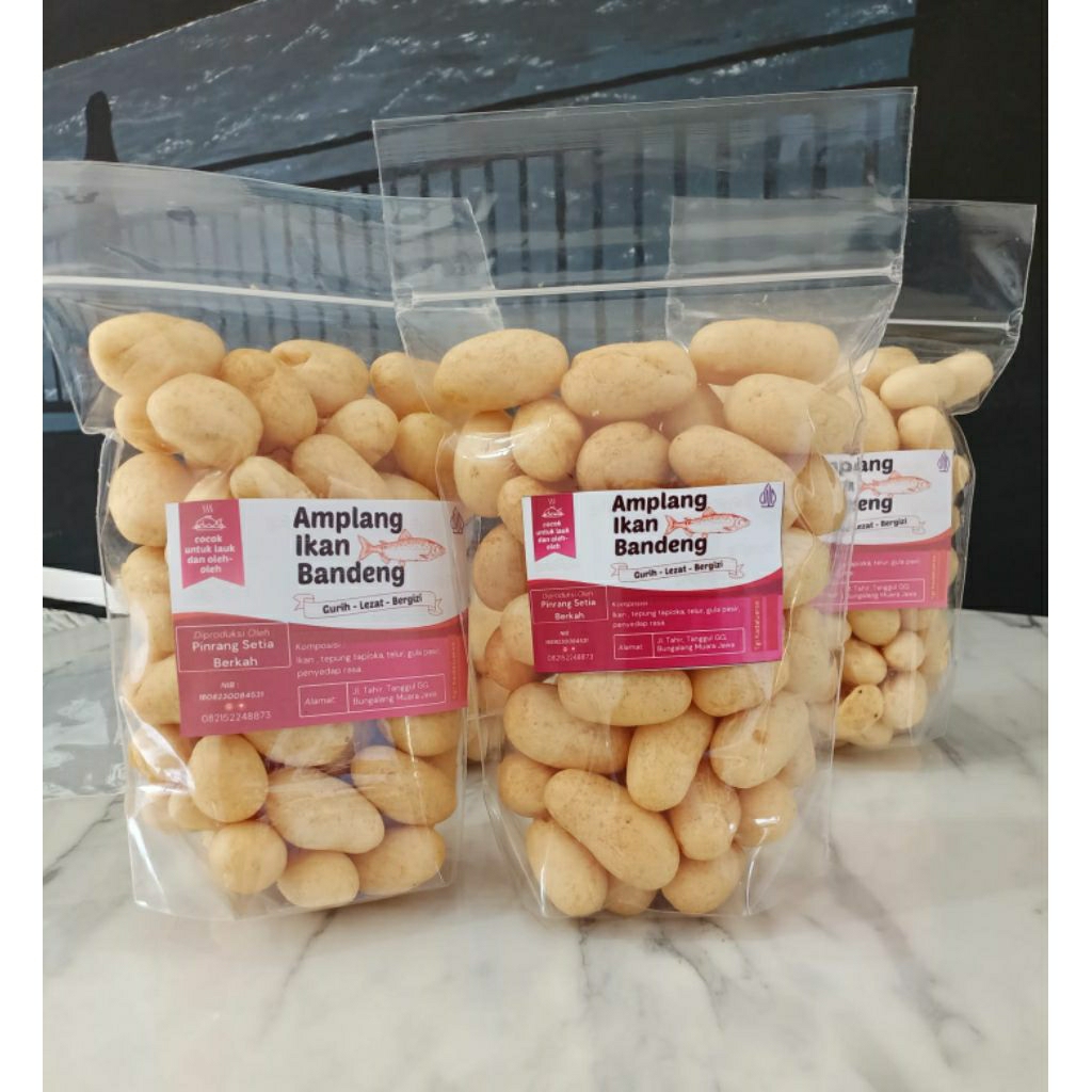 krupuk amplang ikan bandeng