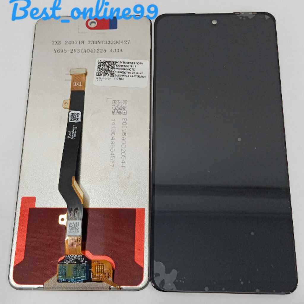 LCD + TS INFINIX NOTE 10/NOTE 11 PRO/NOTE 11S/POVA 2/POVA 3 BLACK TICTOC