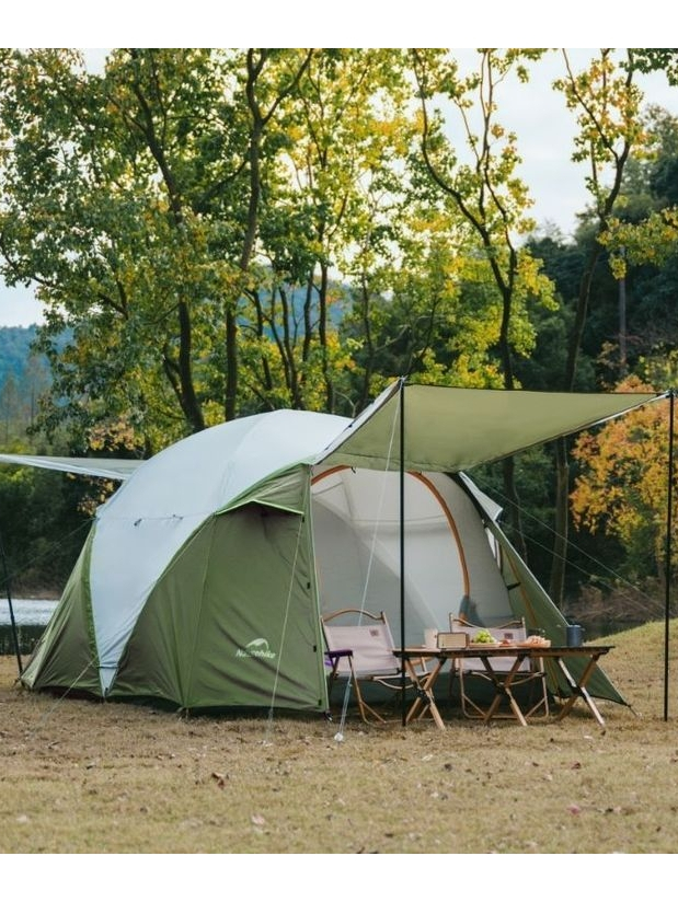 1. Tenda Camping 4 Orang Waterproof Double Layer