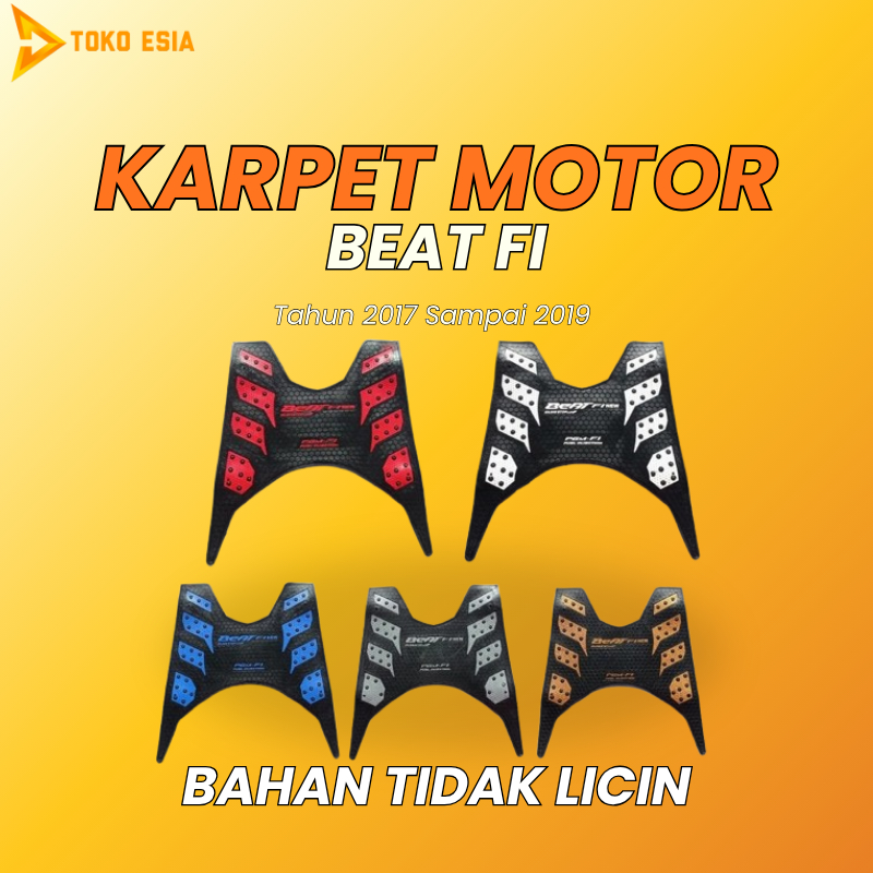 Karpet Motor Beat Fi - Alas Kaki Beat Esp 2015 - Keset Beat Tahun 2017 - 2019