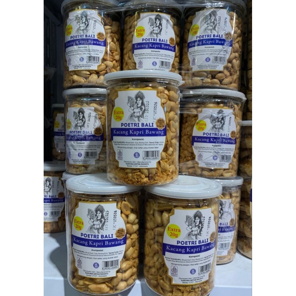kacang kapri goreng poetri bali uk 320gr