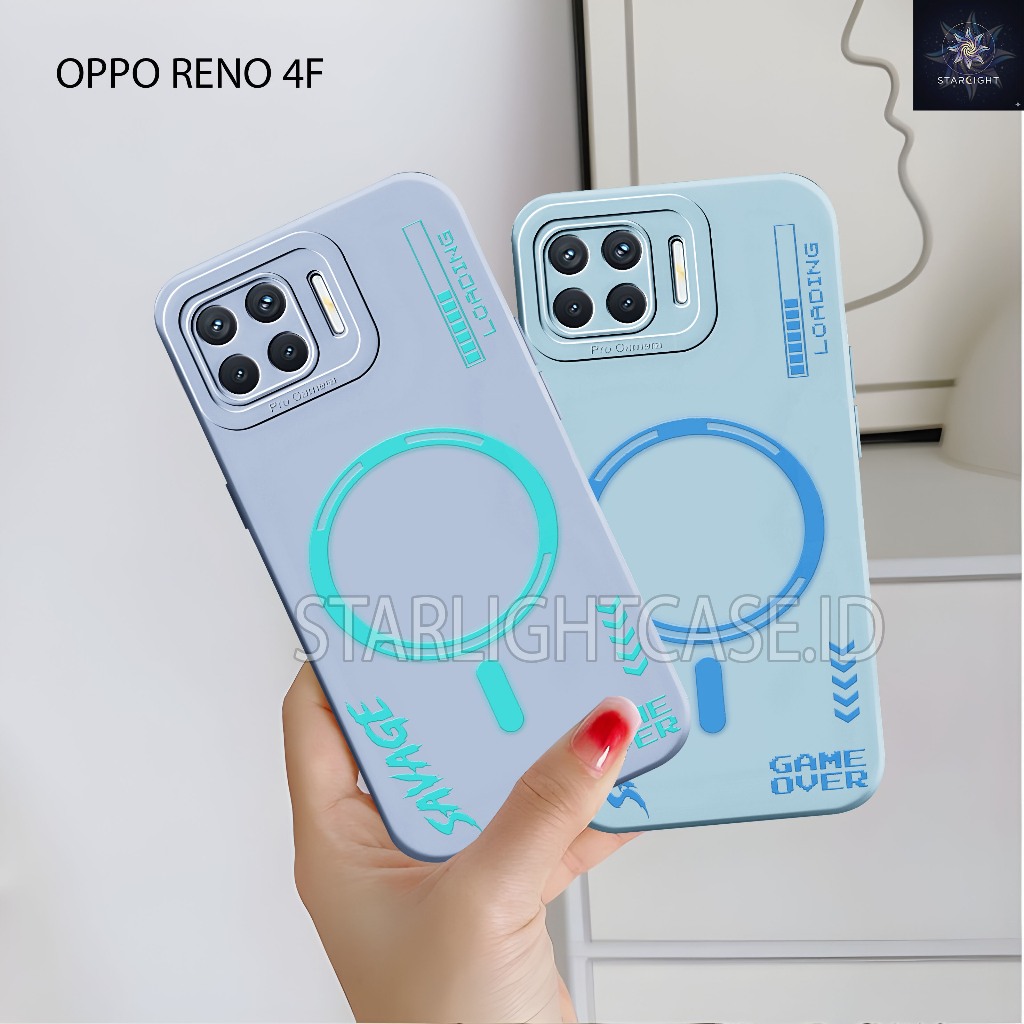 Case hp Oppo Reno 4F / 4 / 4pro / 5 / 5F / 6 Softcase Procamera Logo Iphone Starlight Pelindung Bela