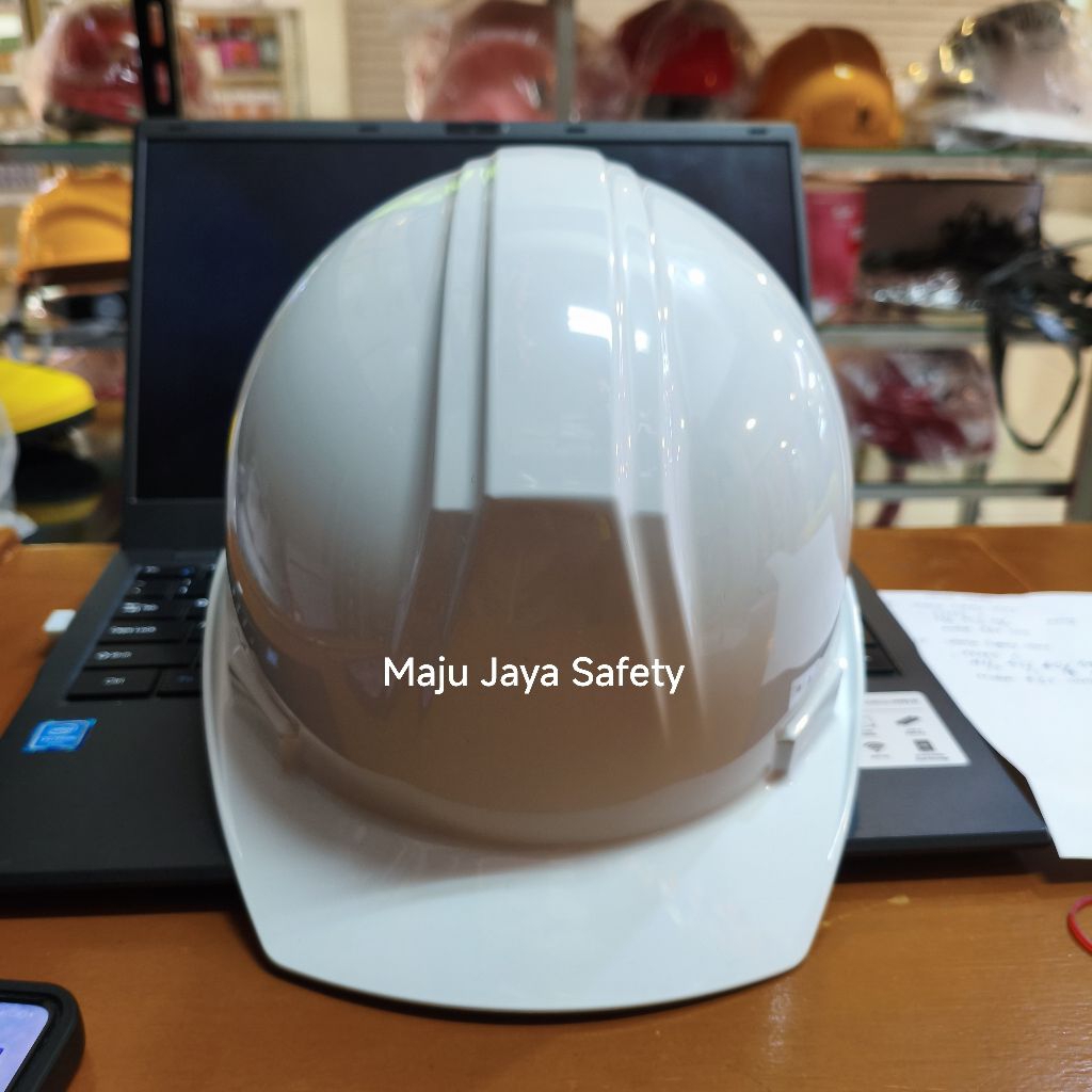 Helm Safety Tanizawa ST 0169 White / Safety Helmet Made in Jepang Tanizawa ST0169 Putih Original