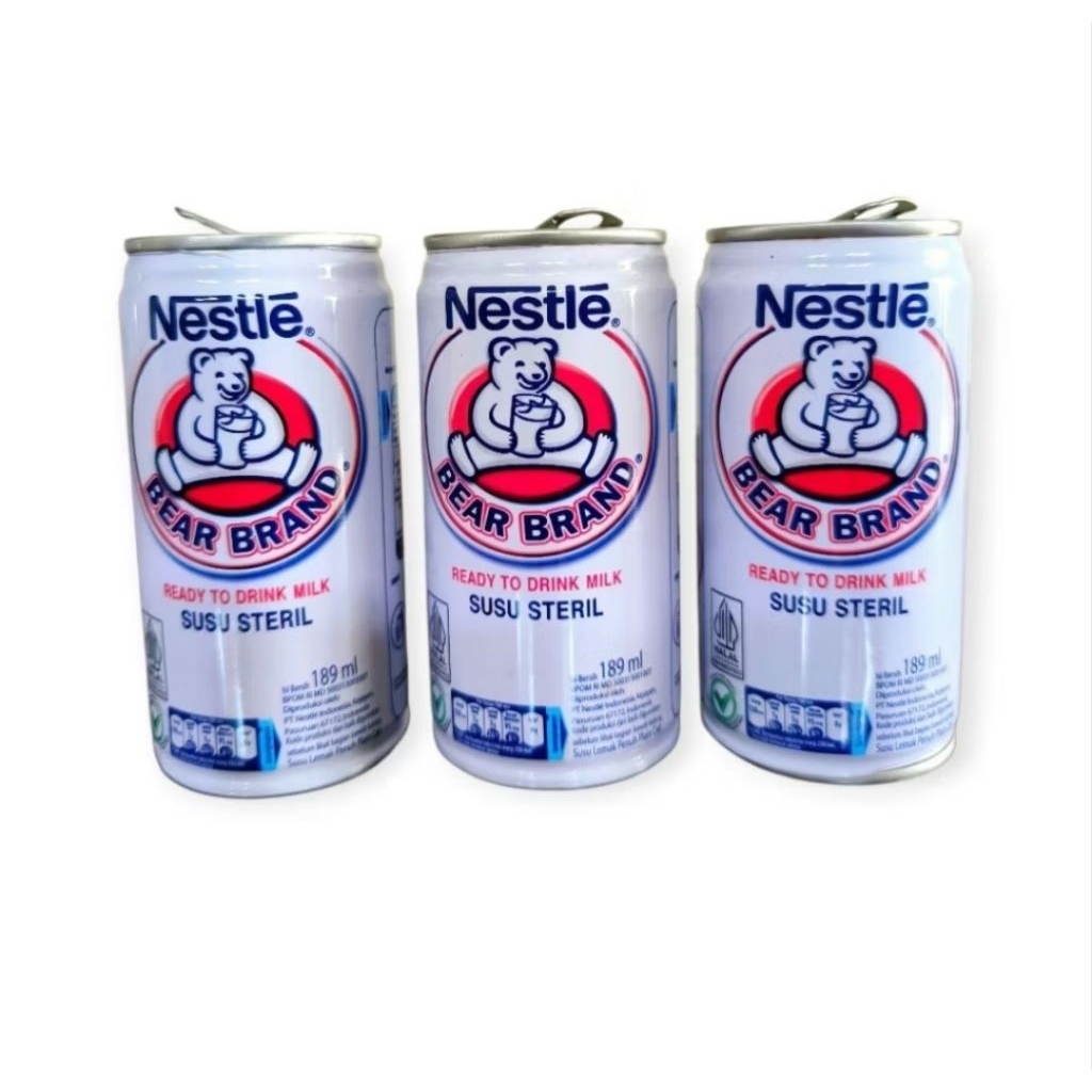 Kaleng susu bekas minuman bahan kerajinan 18pcs