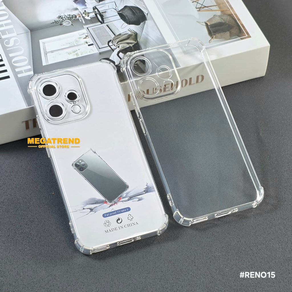 Softcase Airbag Anticrack Tebal Protection Transparan Case Oppo Reno 15 5G Oppo Reno 15F