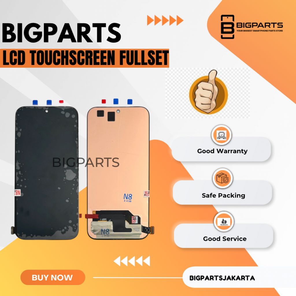 LCD TOUCHSCREEN INFINIX HOT 60 PRO X6887 OLED COMPLETE