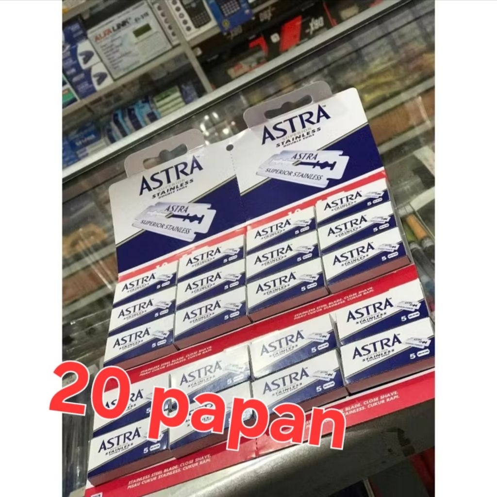Silet astra superior original asli murah grosir razor pisau cukur astra