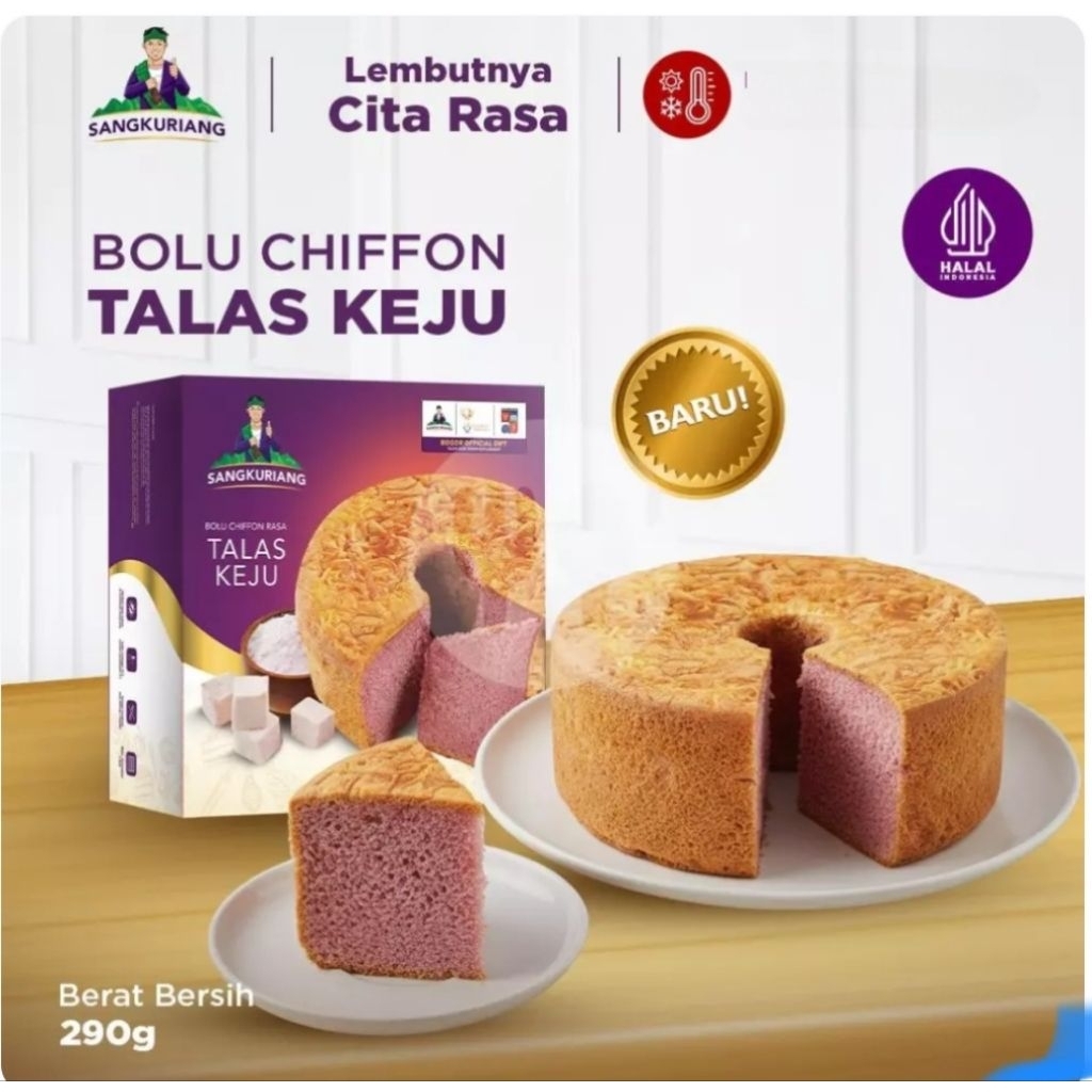 Chiffon Talas Keju Sangkuriang