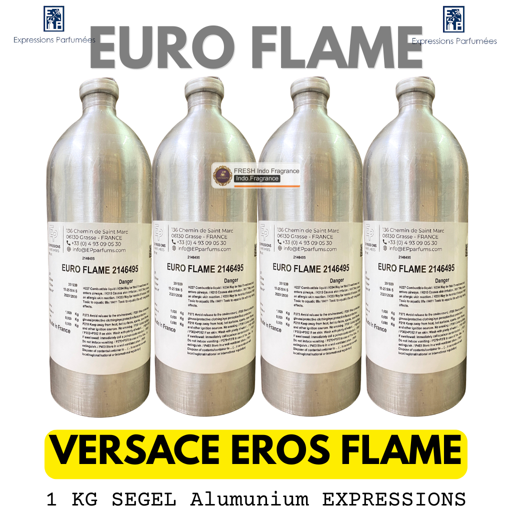 EXPRESSIONS EURO FLAME 1 KG SEGEL Alumunium Bibit Parfum Eros Flame Grade SUPER