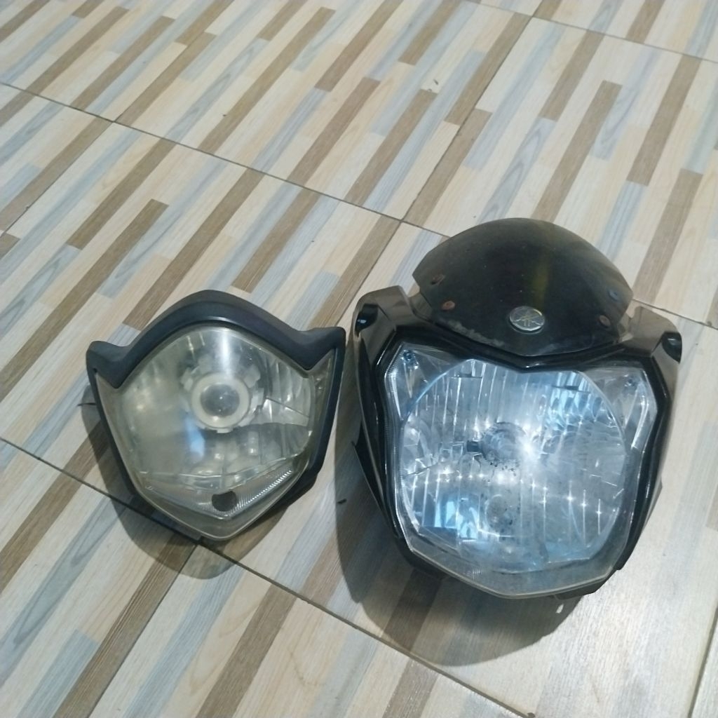 HEADLAMP REPLEKTOR DEPAN VIXION OLD DAN NVL (MINUSAN MENDANG MENDING) ORI COPOTAN SECOND