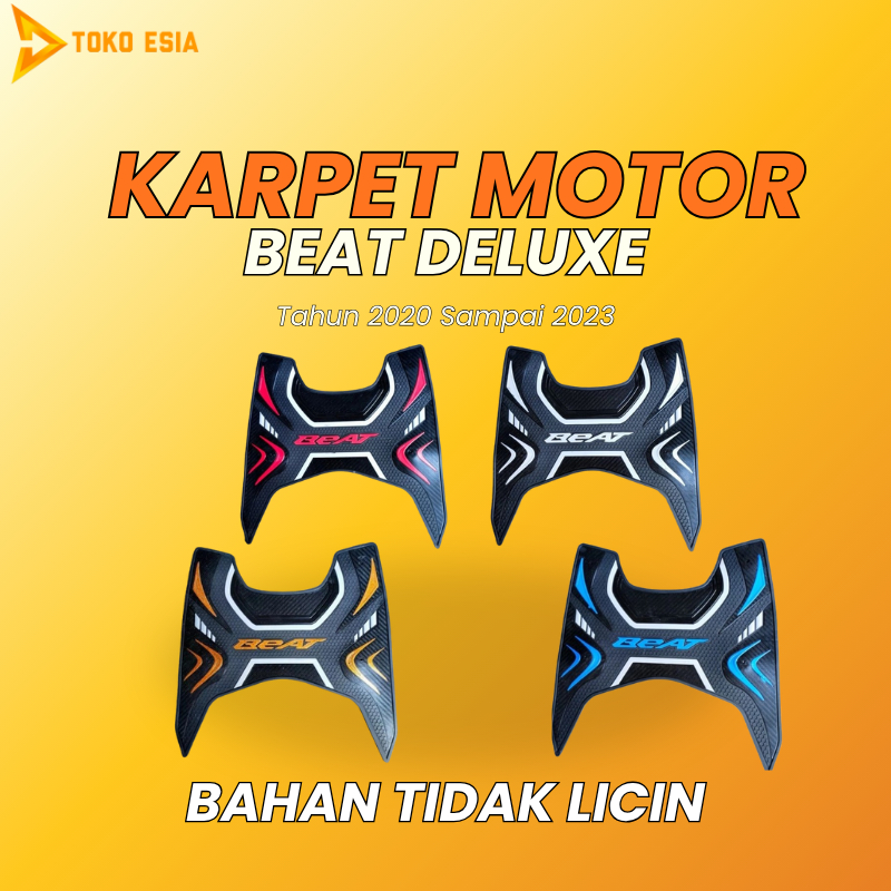 KARPET BEAT DELUXE - Keset Motor Honda Beat Deluxe 2023 - Alas Kaki Honda Beat