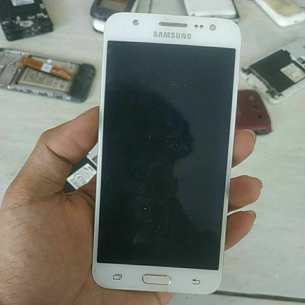 lcd bekas samsung j5 j500, lcd tc ok