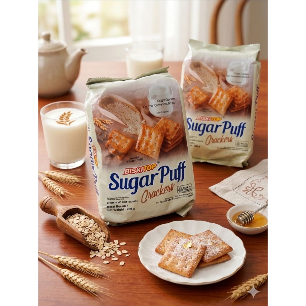 Biskitop Sugar Puff Crackers
