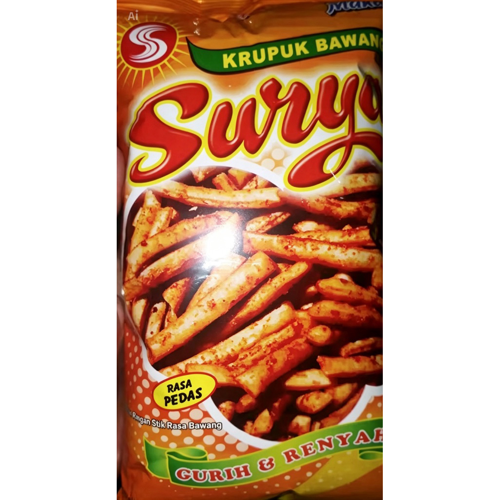 KERUPUK BAWANG KHAS MAKASSAR 225 GRAM
