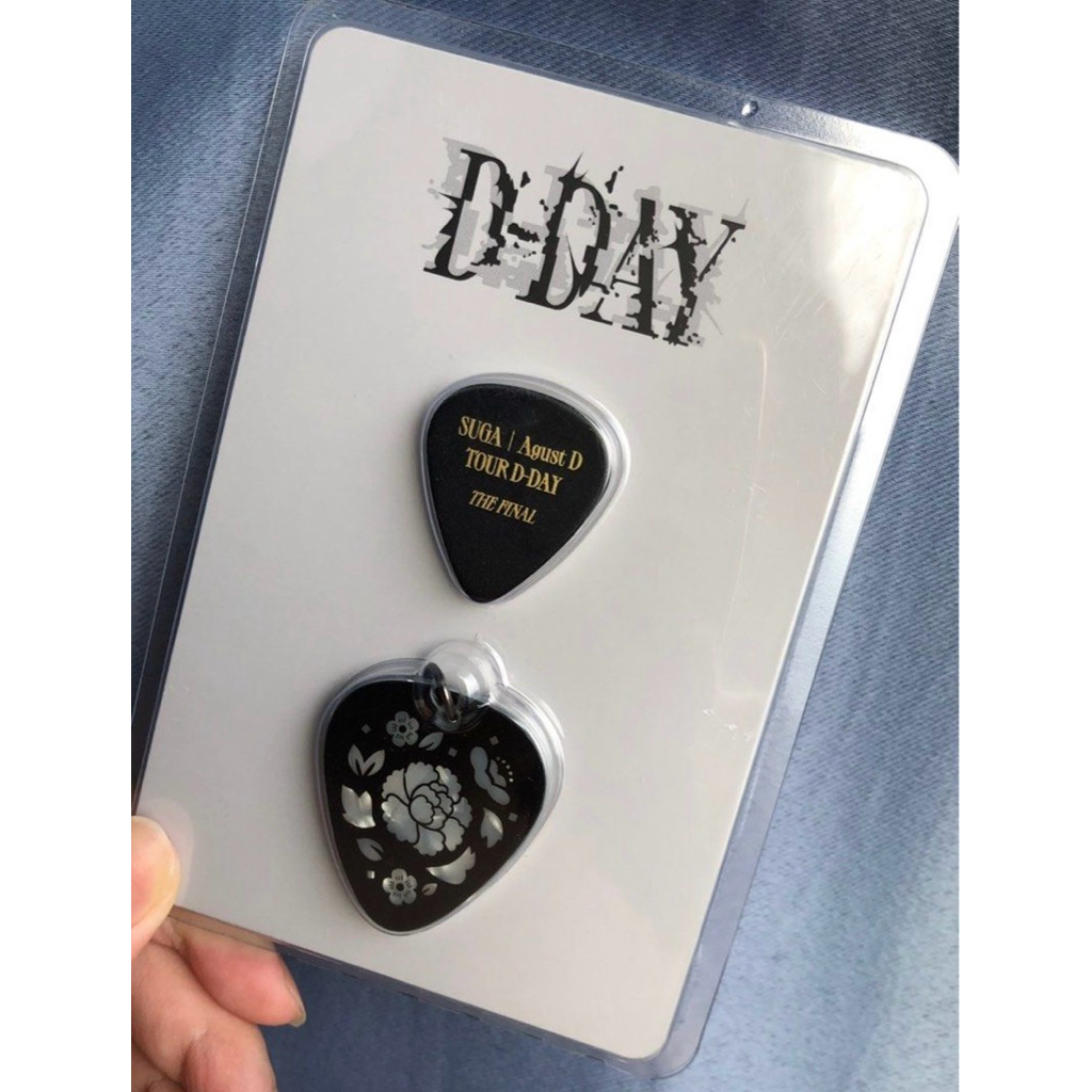 AGUSTD D-DAY official merch : Guitar Pick set (THE FINAL) / SUGA BTS
