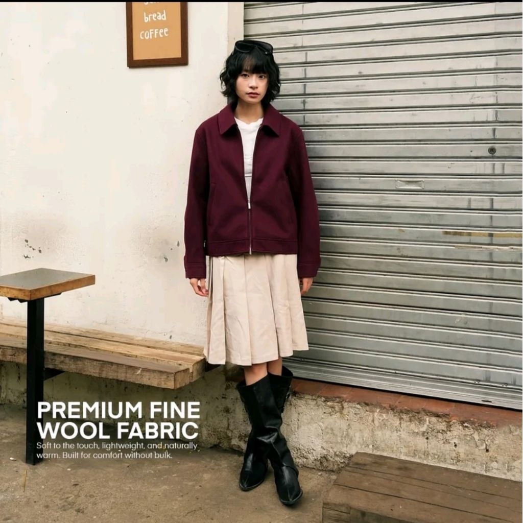 Wool Fiber Jacket by SIGNORE