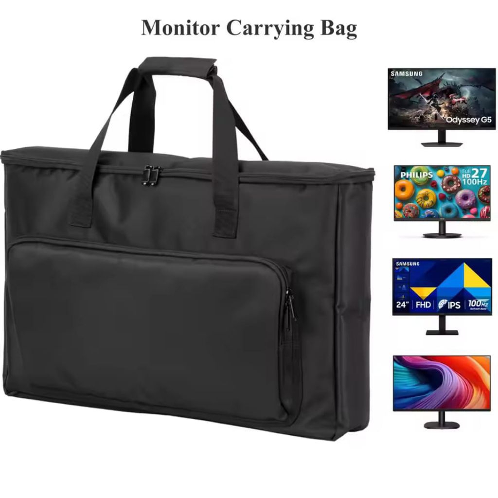 Tas Monitor Tas Monitor Cpu Tas Monitor PC 24 25 27 32 inch Monitor Carrying Case Bag