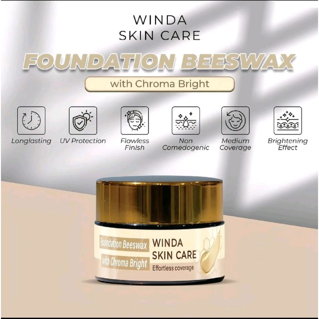 FOUNDATION BEESWAX WINDA SKINCARE (WSC PREMIUM) FREE GIFT