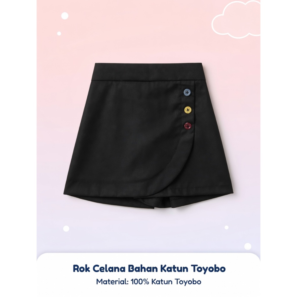 celana pendek model rok anak wanita