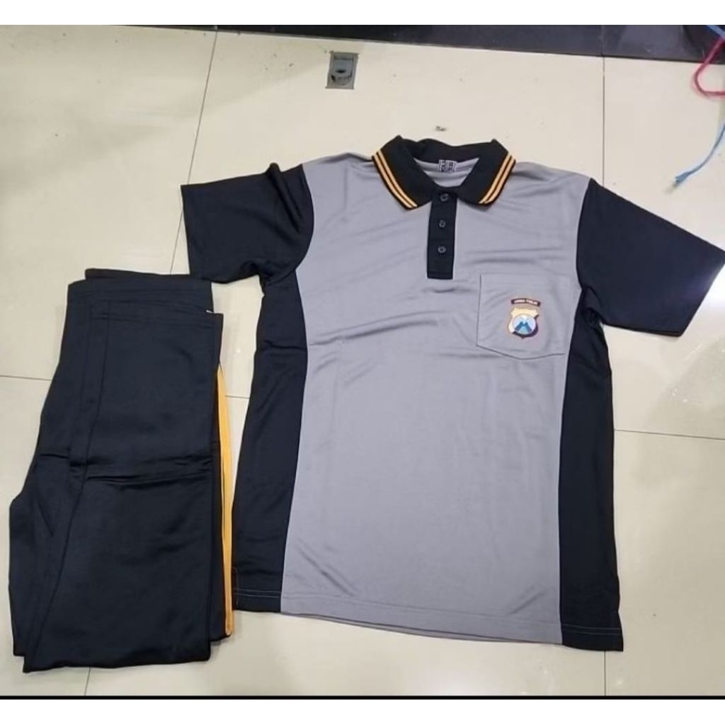 Setelan Training Jatah Polri / Training Olahraga Jatah Polri