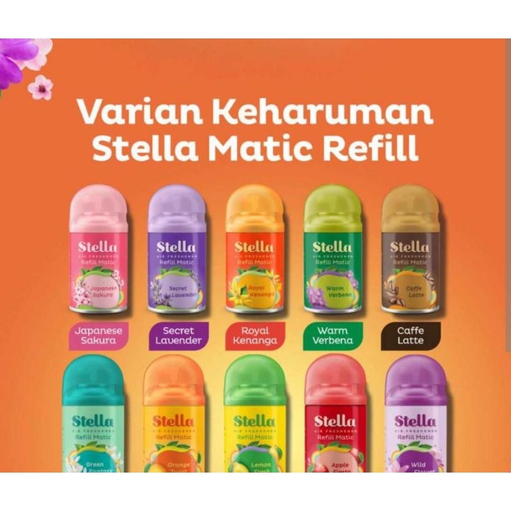 Stella Semprot Matic Harum Wangi