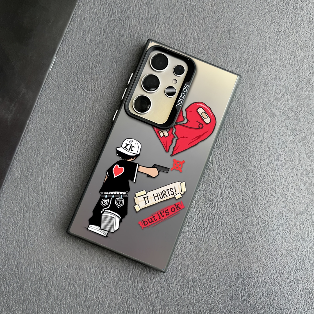 Case Oppo A17 Oppo A17K Silikon Case Imd Polycarbon Hard PC Case Hologram Oppo A17 Oppo A17K Cocok U