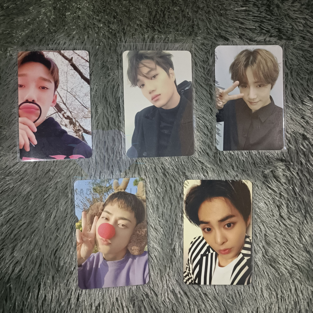 photocard PC EXO Official — Lay, Kai, Xiumin, Suho, Kyungsoo exo reverxe