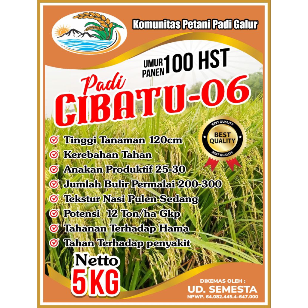 5 KG PADI CIBATU 06