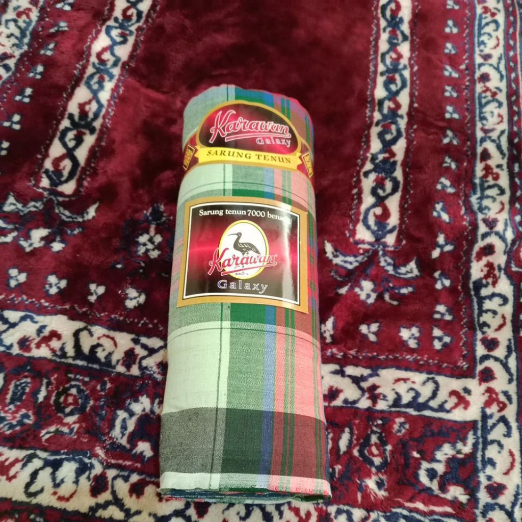 Sarung jadul Karawan benang 7000 (baru)