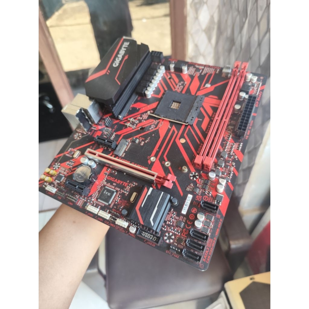 motherboard GIGABYTE B450 M GAMING AMD AM4 mainboard pc komputer cpu