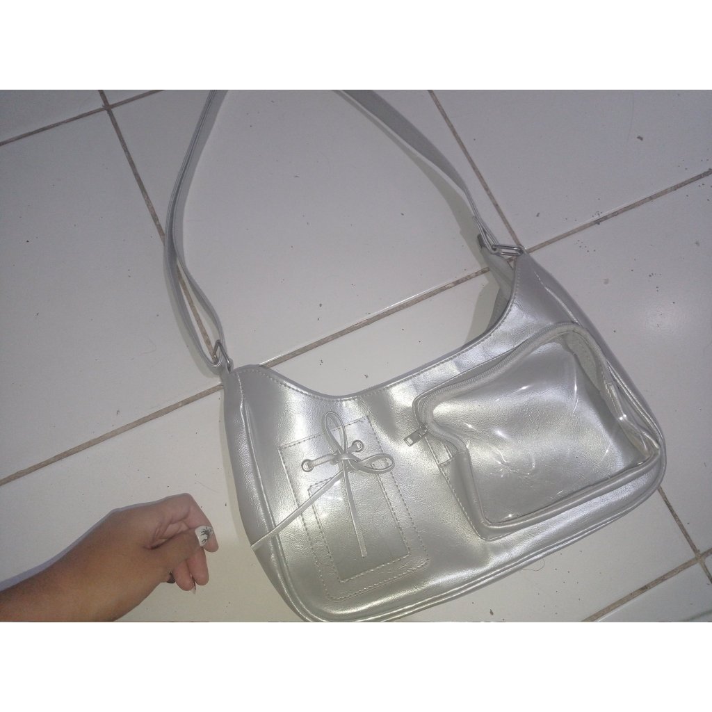 Preloved Tas Konser Itabag Silver