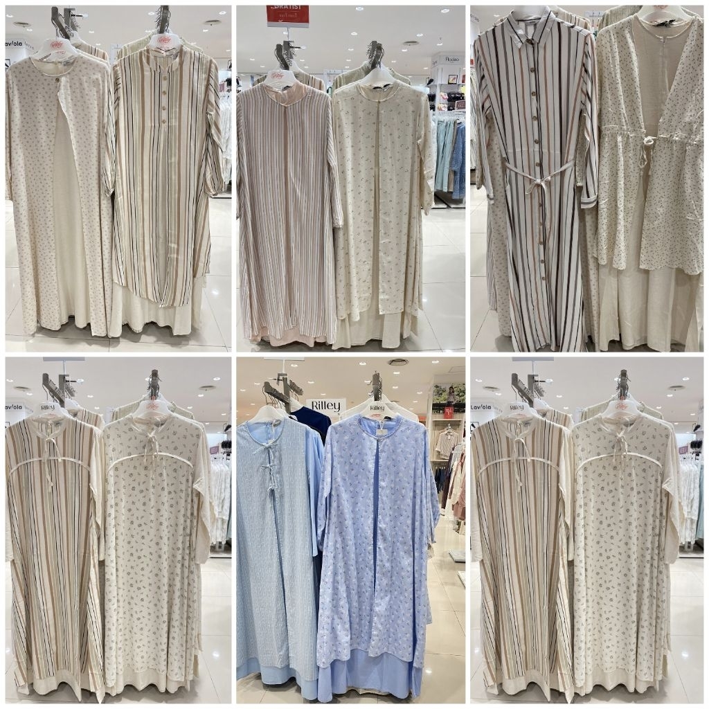 Dress Rilley Terbaru Best Seller Produk