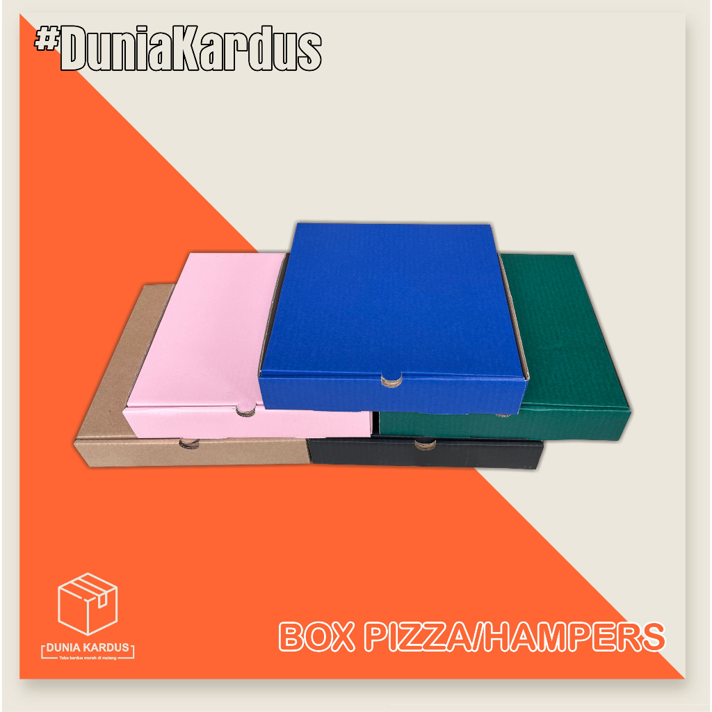 Box Pizza/hampers 25x25x5 cm | PIZZA POLOS | BOX HAMPERS | BOX PACKING | BOX KADO | BOX PIZZA | BOX 