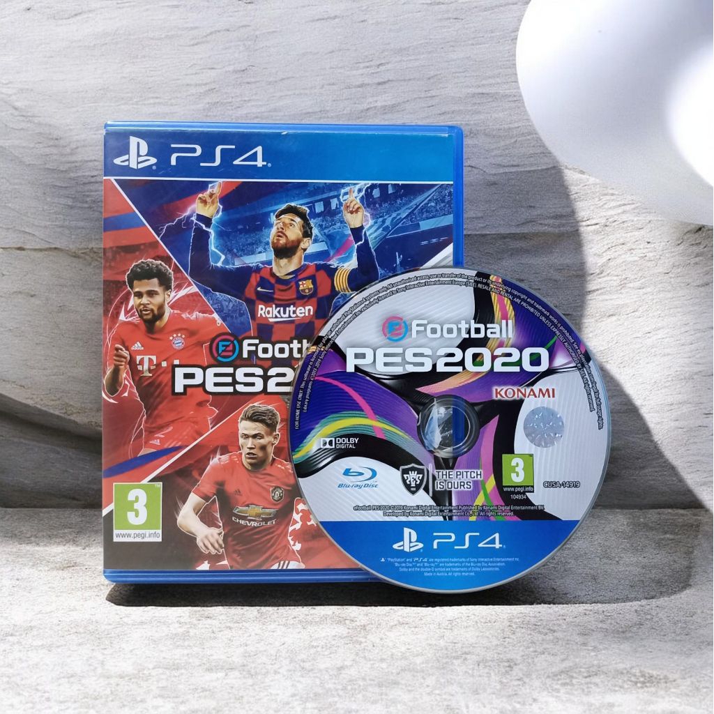 KASET GAME PS4 PES2020 ORIGINAL SECOND LIKE NEW + FREE (LINK FILE UPDATE TERBARU 2025)