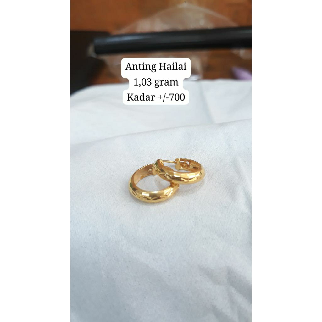 ANTING HAILAI DEWASA EMAS ASLI
