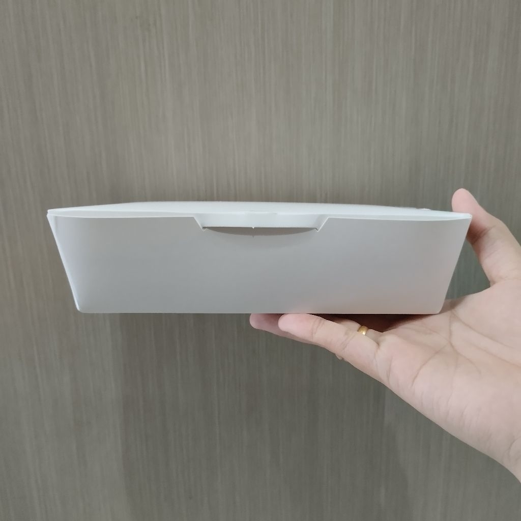 Lunch Box Putih KAMI PACK / Kotak Makanan / Kotak Makanan Kertas / Paper Lunch Box / Lunch box Putih