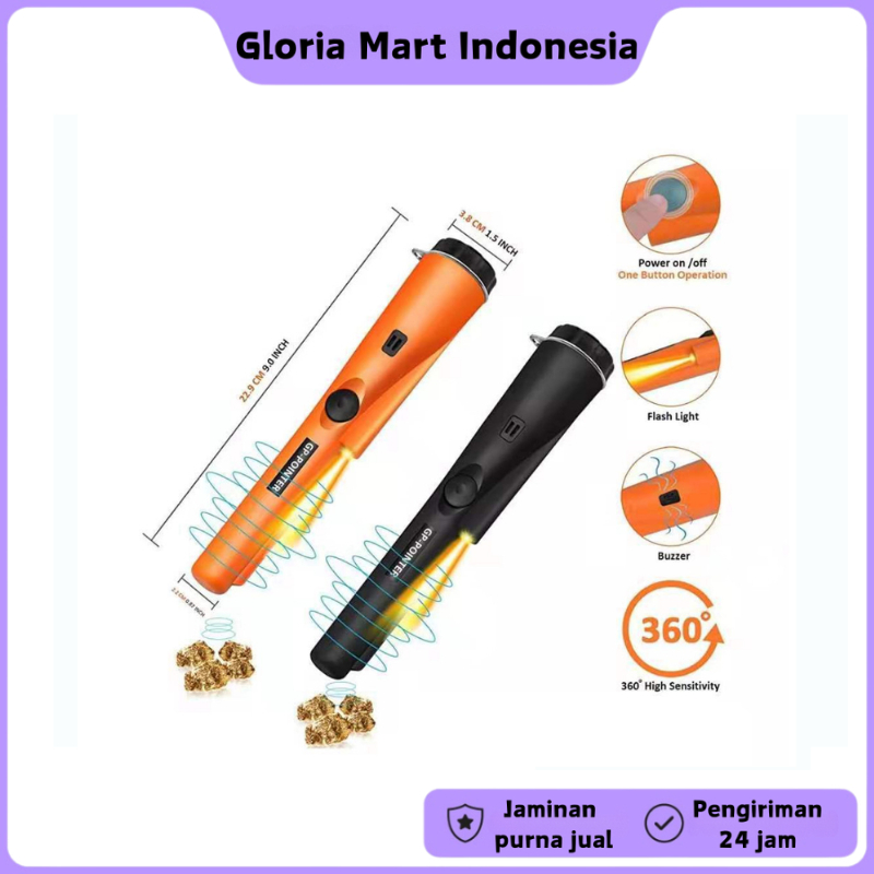 GP Pointer Metal Detektor /Alat Deteksi Logam Metal Emas Perak