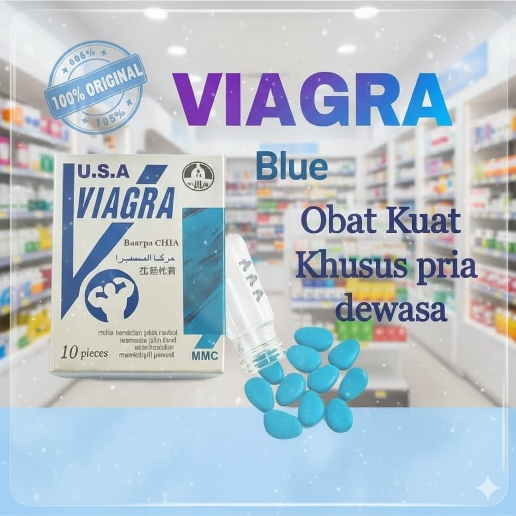 New ©VIAGRA® isi 10 kapsul 100% Original Herbal Kuat